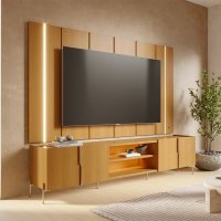 Bancada 2400mm e Painel Maggiore 2364 Naturale - Colibri