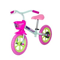 Aro 12 - Ranger Bike Equilibrio sem Pedal Menta/Rosa  - TK3 TRACK