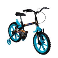 Aro 16 - Modelo DINO -  Infantil Masculina - Preto/Amarelo - TK3 TRACK