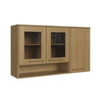 Aéreo 3 portas Vidro 700x1200x323 mm Cozinha Concept Prime - decibal