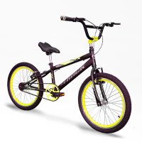 Aro 20 - modelo NOXX - Preto/Amarelo Neon - TK3 TRACK