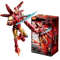  MARVEL INFINITY SAGA CHAMPION CLASS IRONMAN MARK LXXXV EX MODEL KITS - 167 PEÇAS - POLIBRINQ