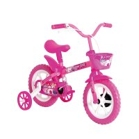 Aro 12 - Modelo ARCO-IRIS - Infantil - Branco/Magenta- TK3 TRACK