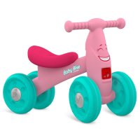 Baby Bike de Equilibrio Rosa - Bandeirante 