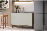Balcão  863x1200x520 mm Cozinha Florença - decibal