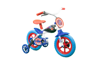 Aro 12 -  Modelo TRACKTOR America Tanquinho - Infantil Masculina - Branco / Vermelho - TK3 TRACK