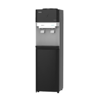BEBEDOURO COLUNA DE AGUA GALAO MINERALLE COMPRESSOR PRETO 220V - EOS*