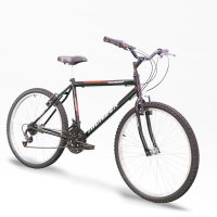 Aro 26 - MTB Combate  - Modelo Thunder 21 Vel. Masculina - Preto - TK3 TRACK