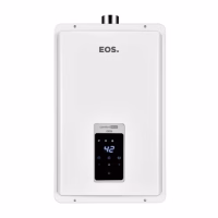 AQUECEDOR DE ÁGUA DIGITAL A GÁS GLP 32L BRANCO BIVOLT EXAUSTÃO FORÇADA - EOS*